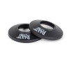 Rant Party Plastic Front Hub Guard Black (Pair)